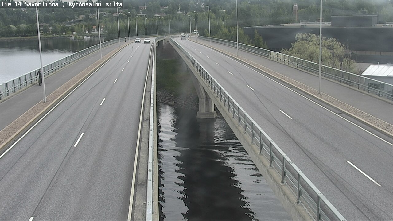 Weather Camera Image Road 14 Savonlinna, Kyrönsalmi, Savonlinna, Etelä-Savo