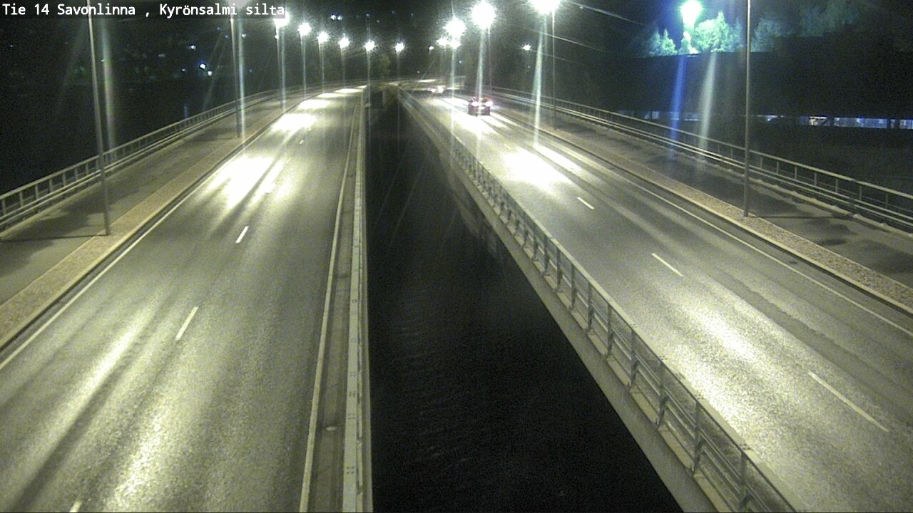 Weather Camera Image Road 14 Savonlinna, Kyrönsalmi, Savonlinna, Etelä-Savo