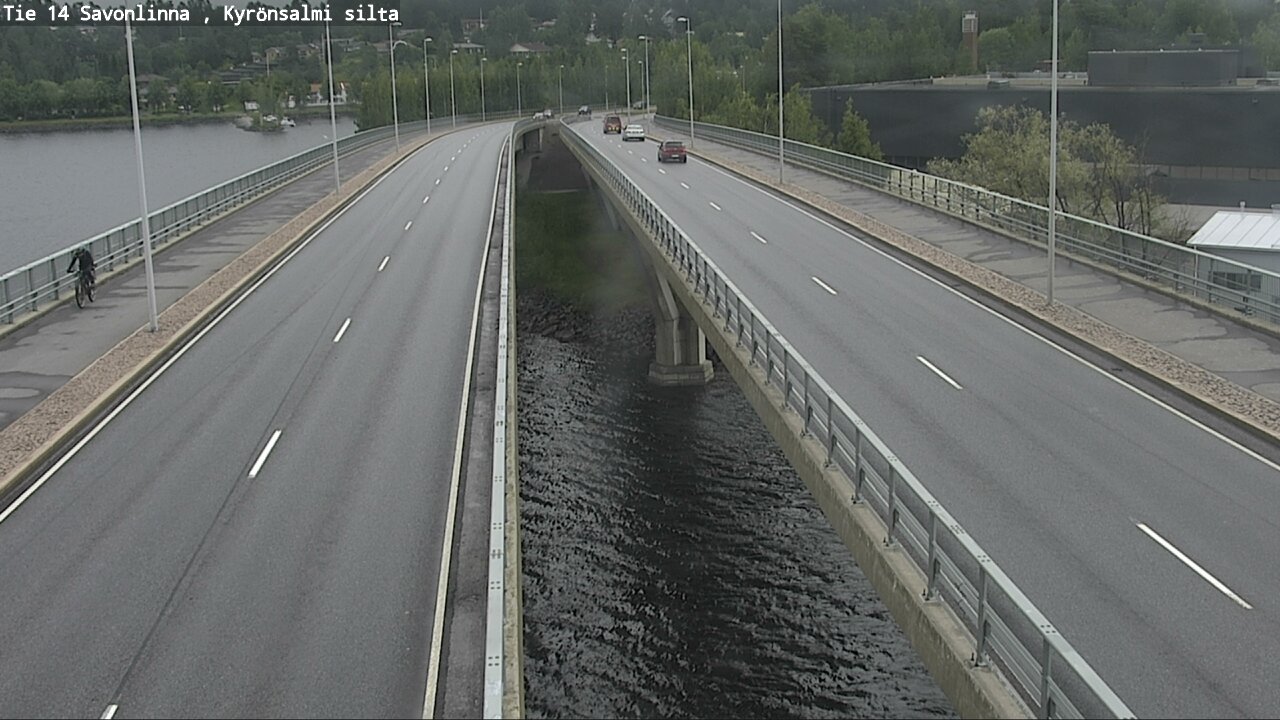 Weather Camera Image Road 14 Savonlinna, Kyrönsalmi, Savonlinna, Etelä-Savo