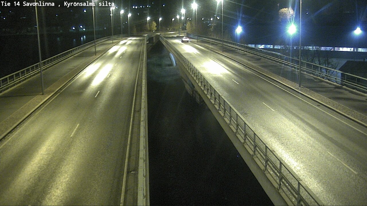 Weather Camera Image Väg 14 Nyslott, Kyrönsalmi, Savonlinna, Etelä-Savo
