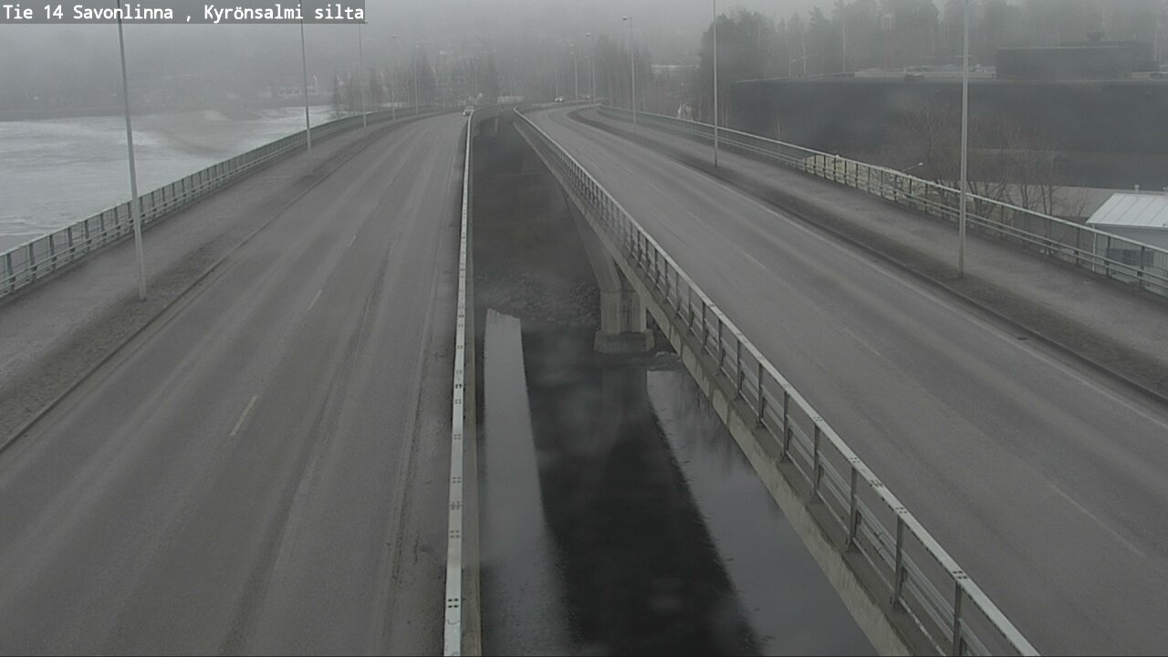 Weather Camera Image Väg 14 Nyslott, Kyrönsalmi, Savonlinna, Etelä-Savo