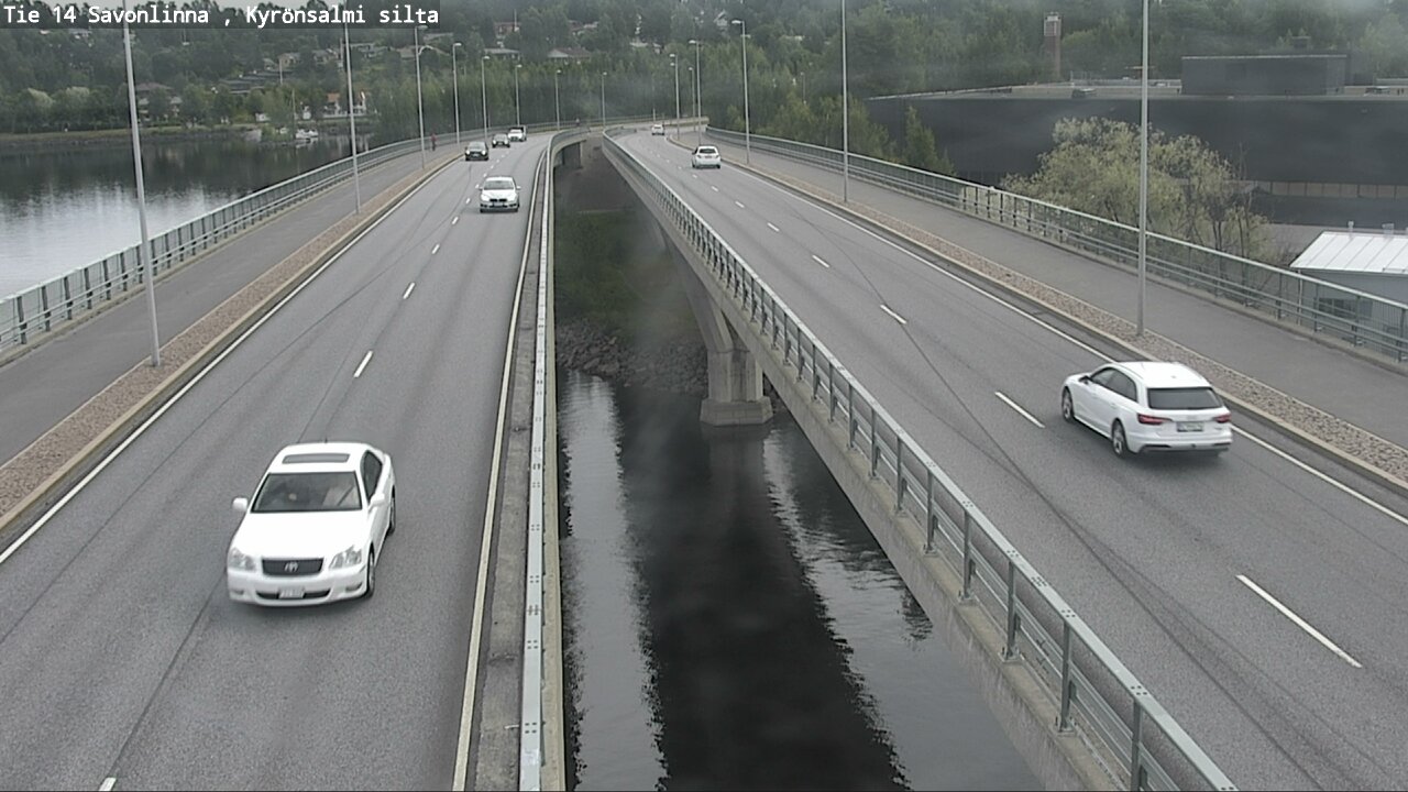 Weather Camera Image Road 14 Savonlinna, Kyrönsalmi, Savonlinna, Etelä-Savo