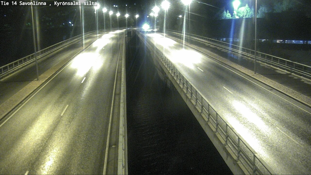 Weather Camera Image Road 14 Savonlinna, Kyrönsalmi, Savonlinna, Etelä-Savo