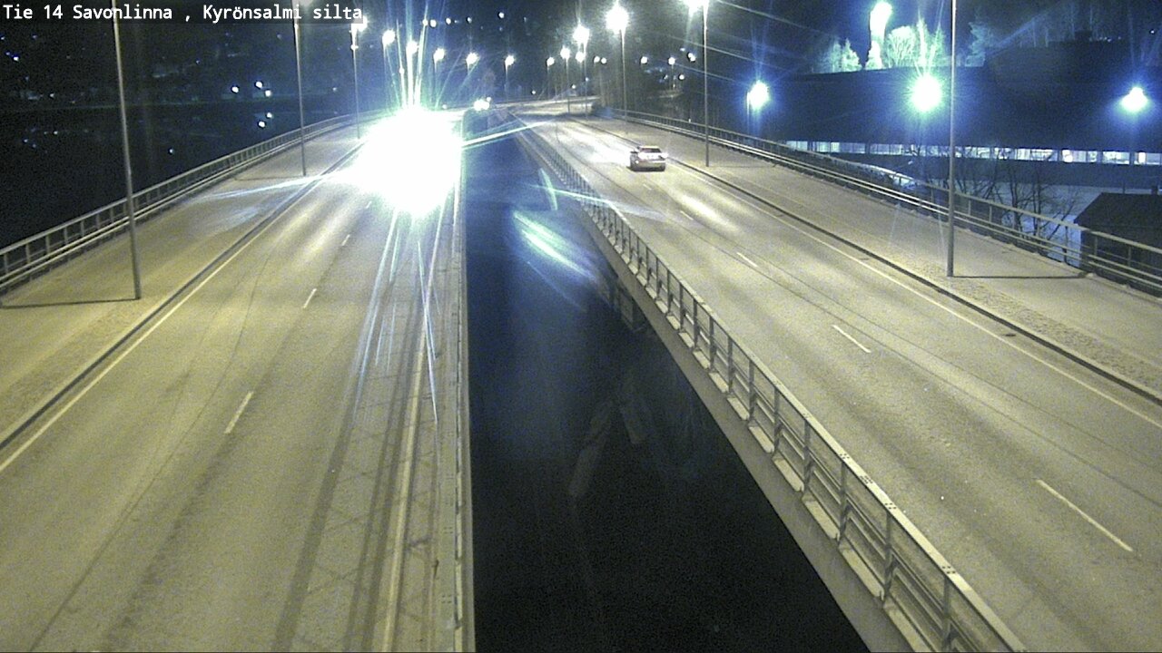 Weather Camera Image Väg 14 Nyslott, Kyrönsalmi, Savonlinna, Etelä-Savo