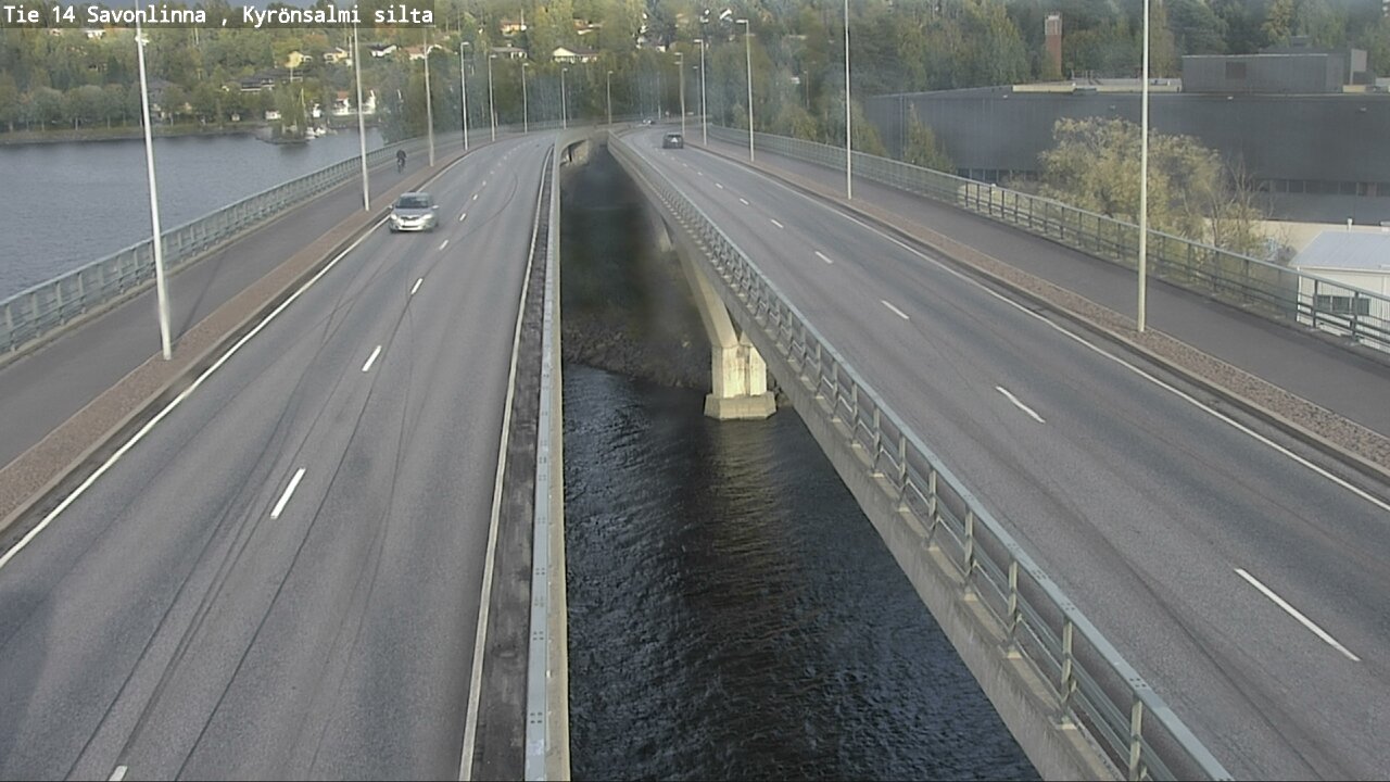 Weather Camera Image Road 14 Savonlinna, Kyrönsalmi, Savonlinna, Etelä-Savo