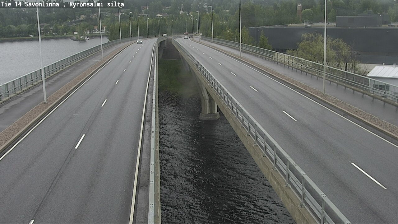 Weather Camera Image Road 14 Savonlinna, Kyrönsalmi, Savonlinna, Etelä-Savo