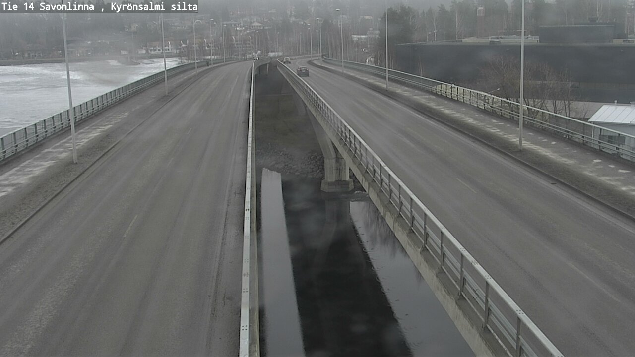 Weather Camera Image Väg 14 Nyslott, Kyrönsalmi, Savonlinna, Etelä-Savo