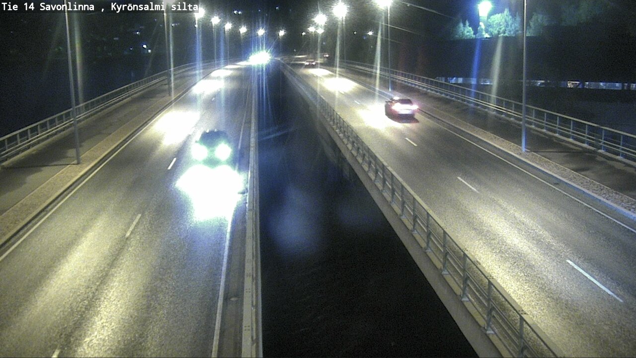 Weather Camera Image Road 14 Savonlinna, Kyrönsalmi, Savonlinna, Etelä-Savo