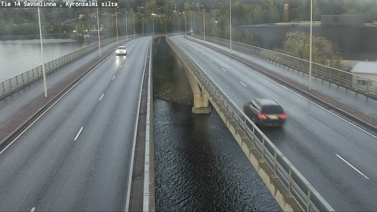 Weather Camera Image Road 14 Savonlinna, Kyrönsalmi, Savonlinna, Etelä-Savo