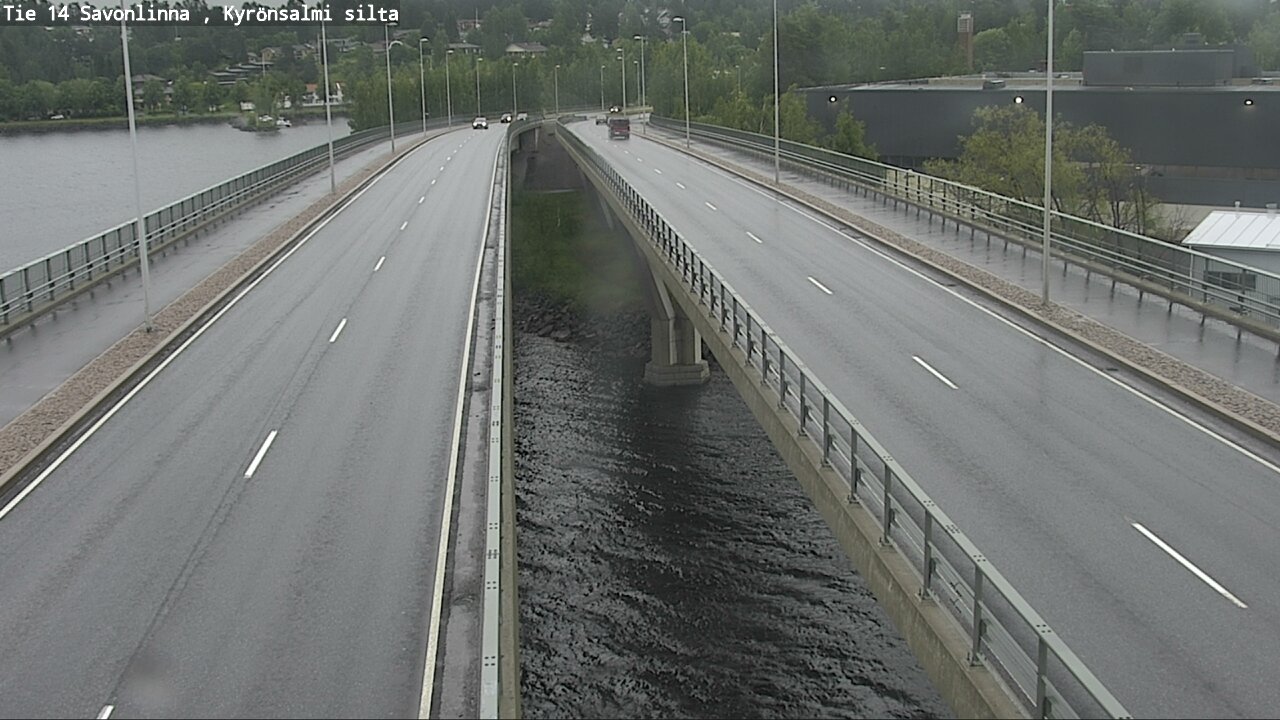 Weather Camera Image Road 14 Savonlinna, Kyrönsalmi, Savonlinna, Etelä-Savo
