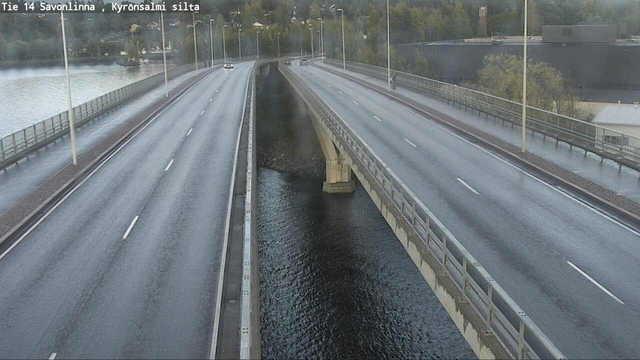 Weather Camera Image Road 14 Savonlinna, Kyrönsalmi, Savonlinna, Etelä-Savo