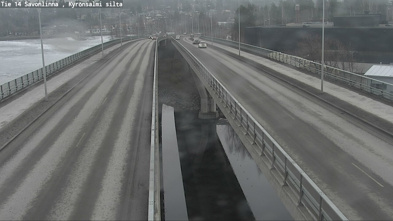 Weather Camera Image Väg 14 Nyslott, Kyrönsalmi, Savonlinna, Etelä-Savo