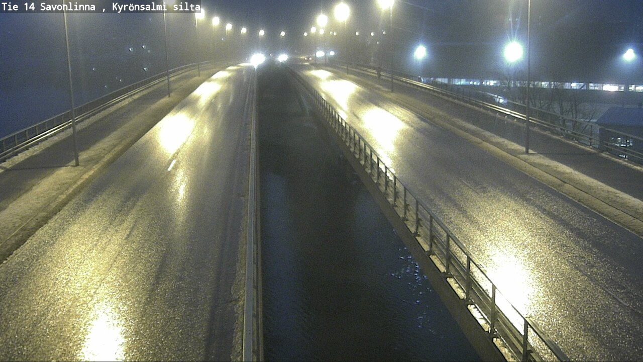 Weather Camera Image Väg 14 Nyslott, Kyrönsalmi, Savonlinna, Etelä-Savo