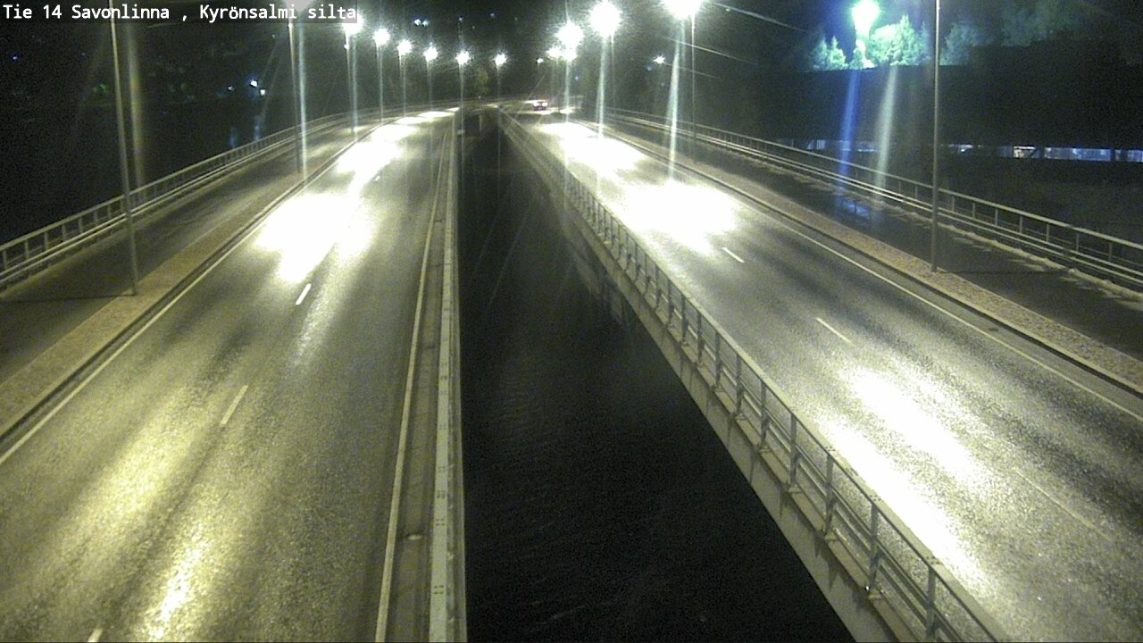 Weather Camera Image Road 14 Savonlinna, Kyrönsalmi, Savonlinna, Etelä-Savo