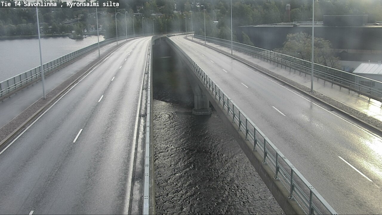 Weather Camera Image Road 14 Savonlinna, Kyrönsalmi, Savonlinna, Etelä-Savo