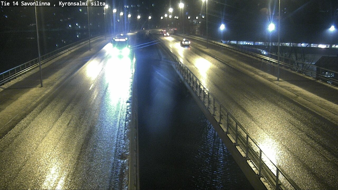 Weather Camera Image Väg 14 Nyslott, Kyrönsalmi, Savonlinna, Etelä-Savo