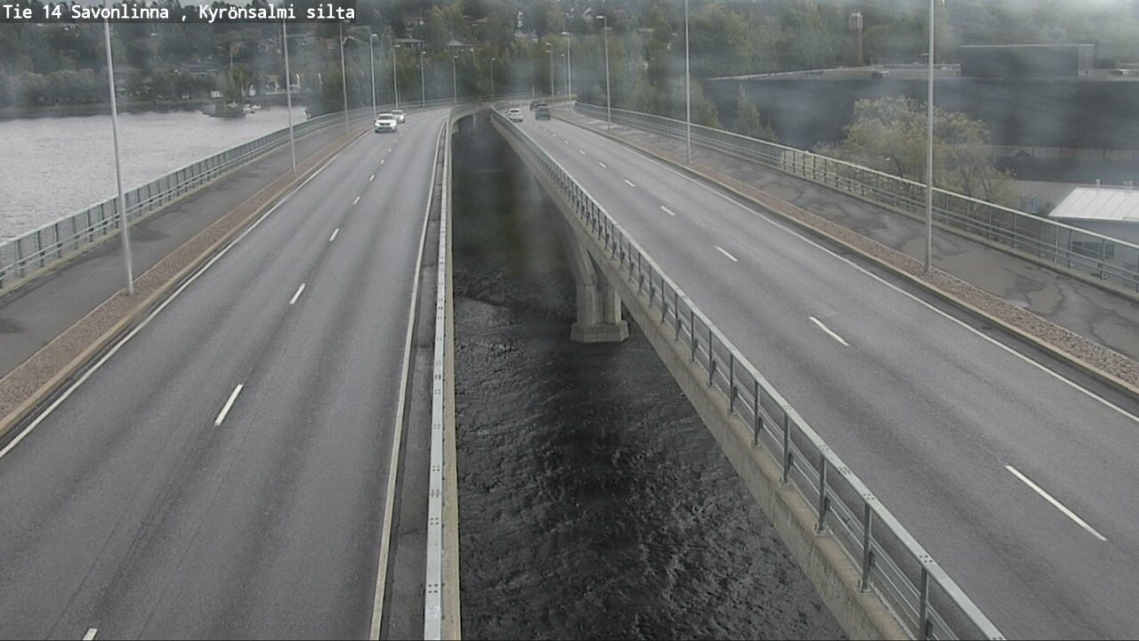 Weather Camera Image Road 14 Savonlinna, Kyrönsalmi, Savonlinna, Etelä-Savo