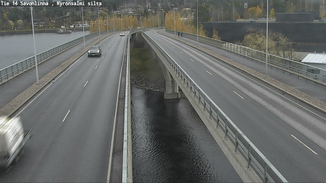 Weather Camera Image Väg 14 Nyslott, Kyrönsalmi, Savonlinna, Etelä-Savo