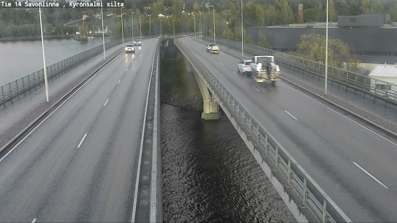Weather Camera Image Road 14 Savonlinna, Kyrönsalmi, Savonlinna, Etelä-Savo