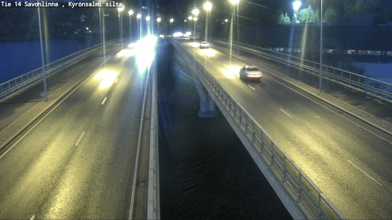 Weather Camera Image Road 14 Savonlinna, Kyrönsalmi, Savonlinna, Etelä-Savo