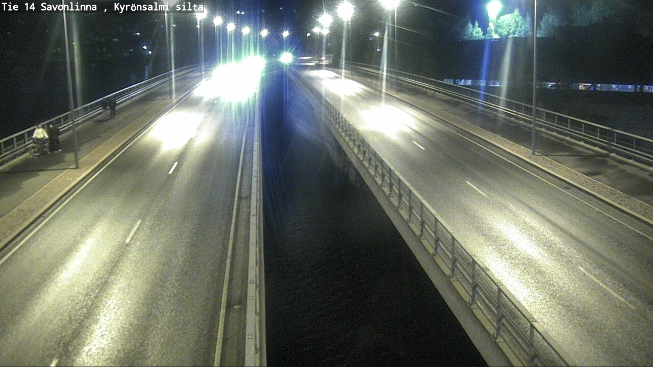 Weather Camera Image Road 14 Savonlinna, Kyrönsalmi, Savonlinna, Etelä-Savo
