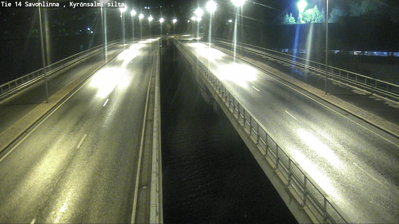 Weather Camera Image Road 14 Savonlinna, Kyrönsalmi, Savonlinna, Etelä-Savo