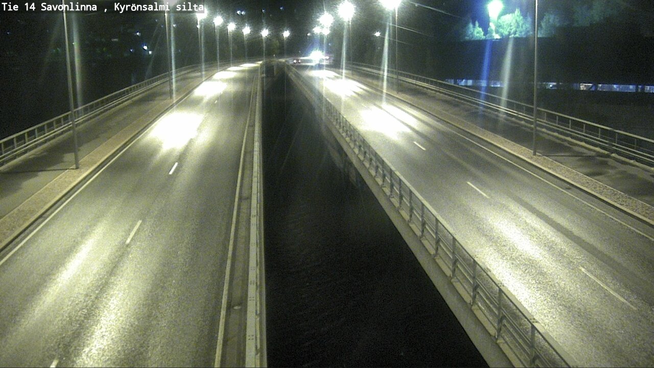 Weather Camera Image Road 14 Savonlinna, Kyrönsalmi, Savonlinna, Etelä-Savo
