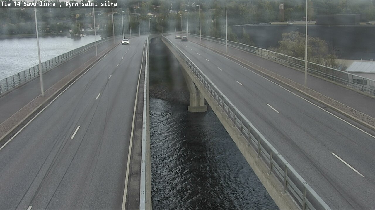 Weather Camera Image Road 14 Savonlinna, Kyrönsalmi, Savonlinna, Etelä-Savo