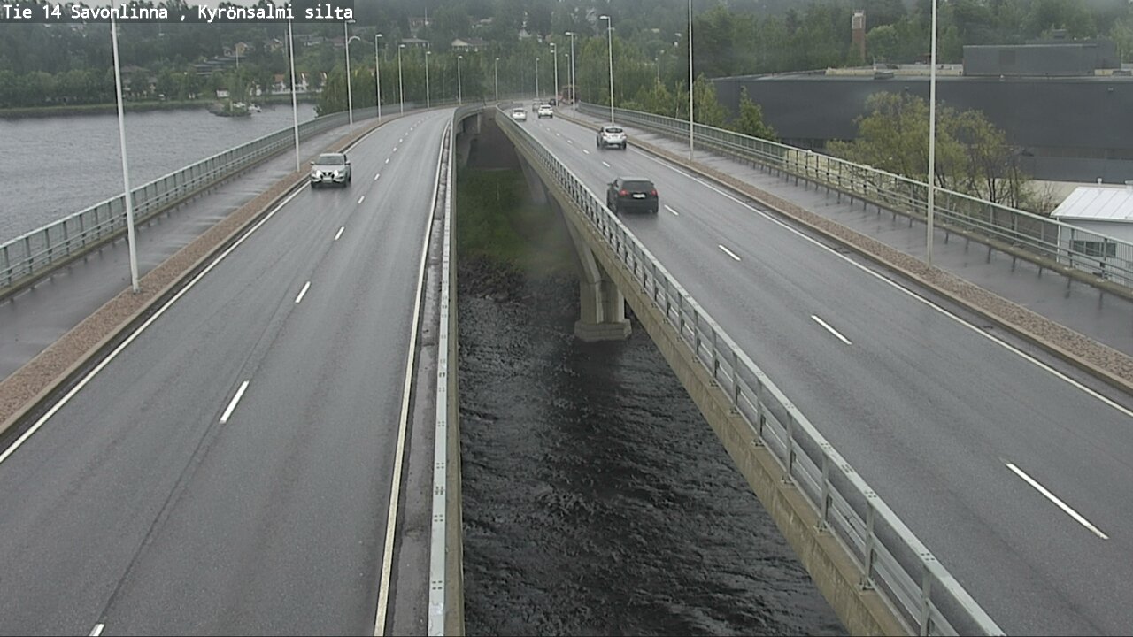 Weather Camera Image Väg 14 Nyslott, Kyrönsalmi, Savonlinna, Etelä-Savo