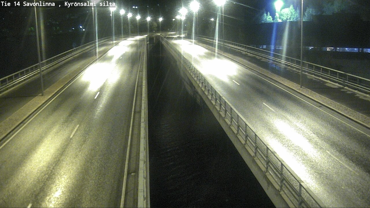 Weather Camera Image Road 14 Savonlinna, Kyrönsalmi, Savonlinna, Etelä-Savo
