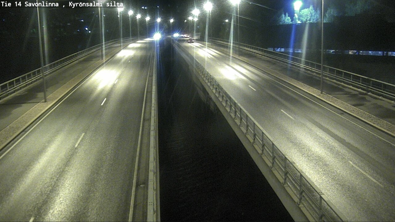 Weather Camera Image Road 14 Savonlinna, Kyrönsalmi, Savonlinna, Etelä-Savo