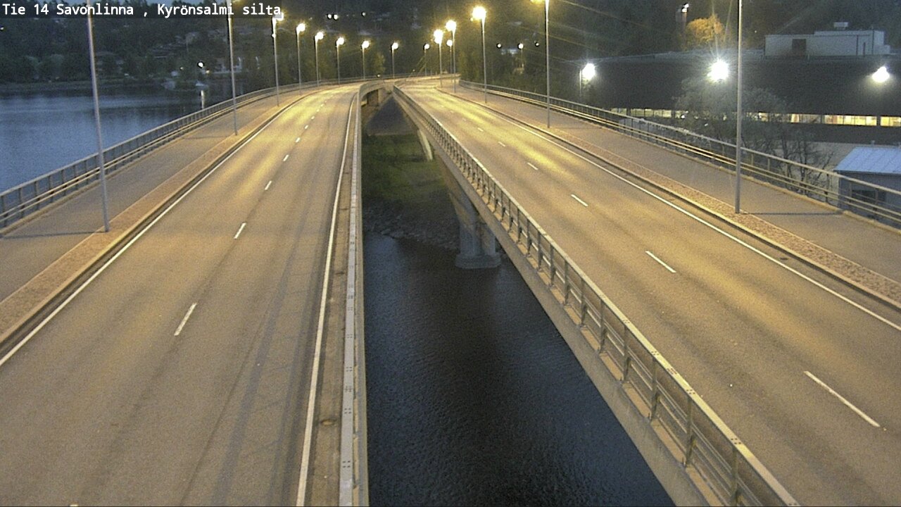 Weather Camera Image Road 14 Savonlinna, Kyrönsalmi, Savonlinna, Etelä-Savo