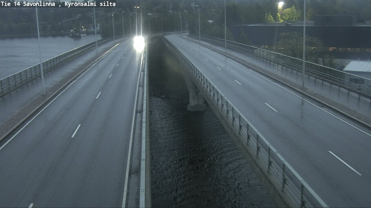 Weather Camera Image Road 14 Savonlinna, Kyrönsalmi, Savonlinna, Etelä-Savo
