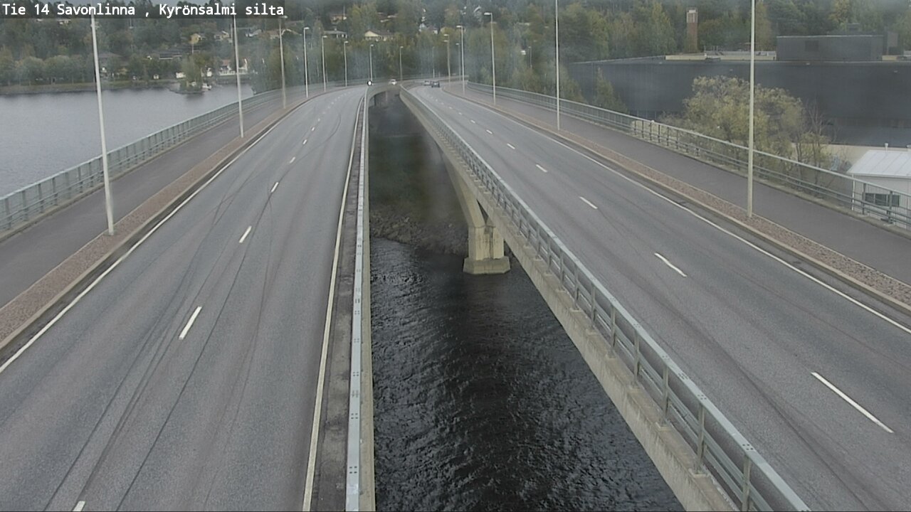 Weather Camera Image Road 14 Savonlinna, Kyrönsalmi, Savonlinna, Etelä-Savo