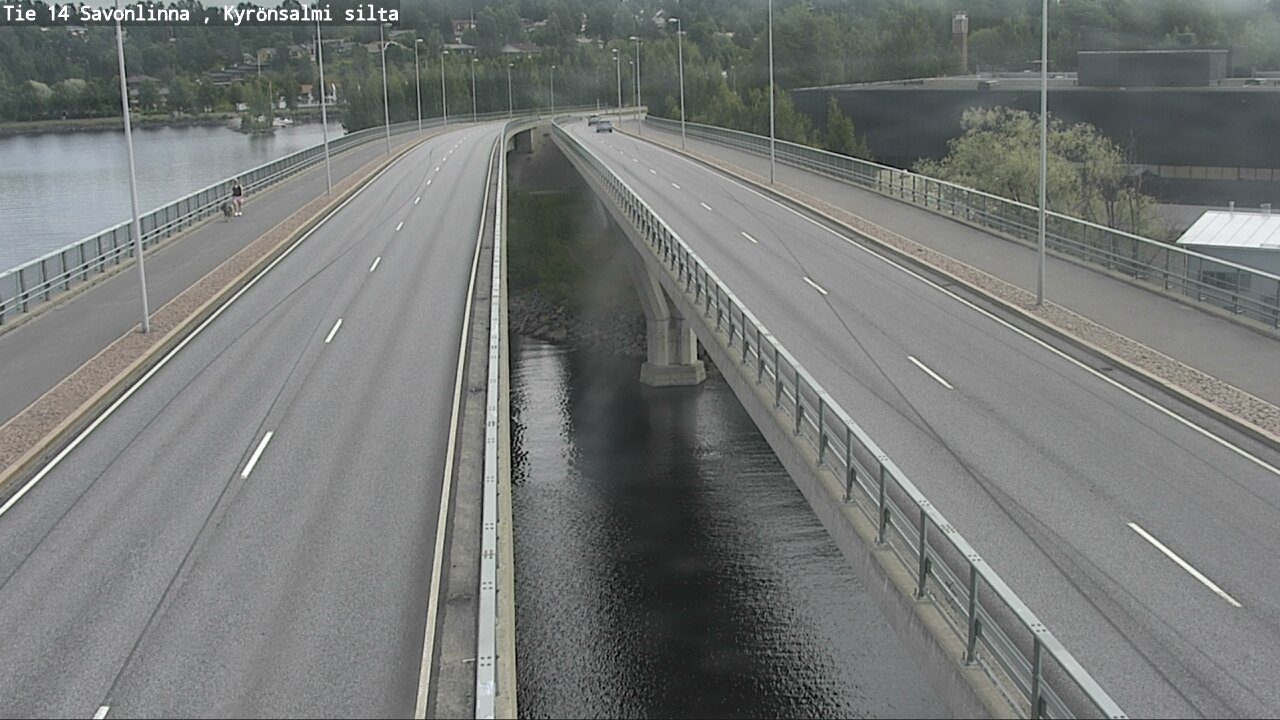 Weather Camera Image Road 14 Savonlinna, Kyrönsalmi, Savonlinna, Etelä-Savo