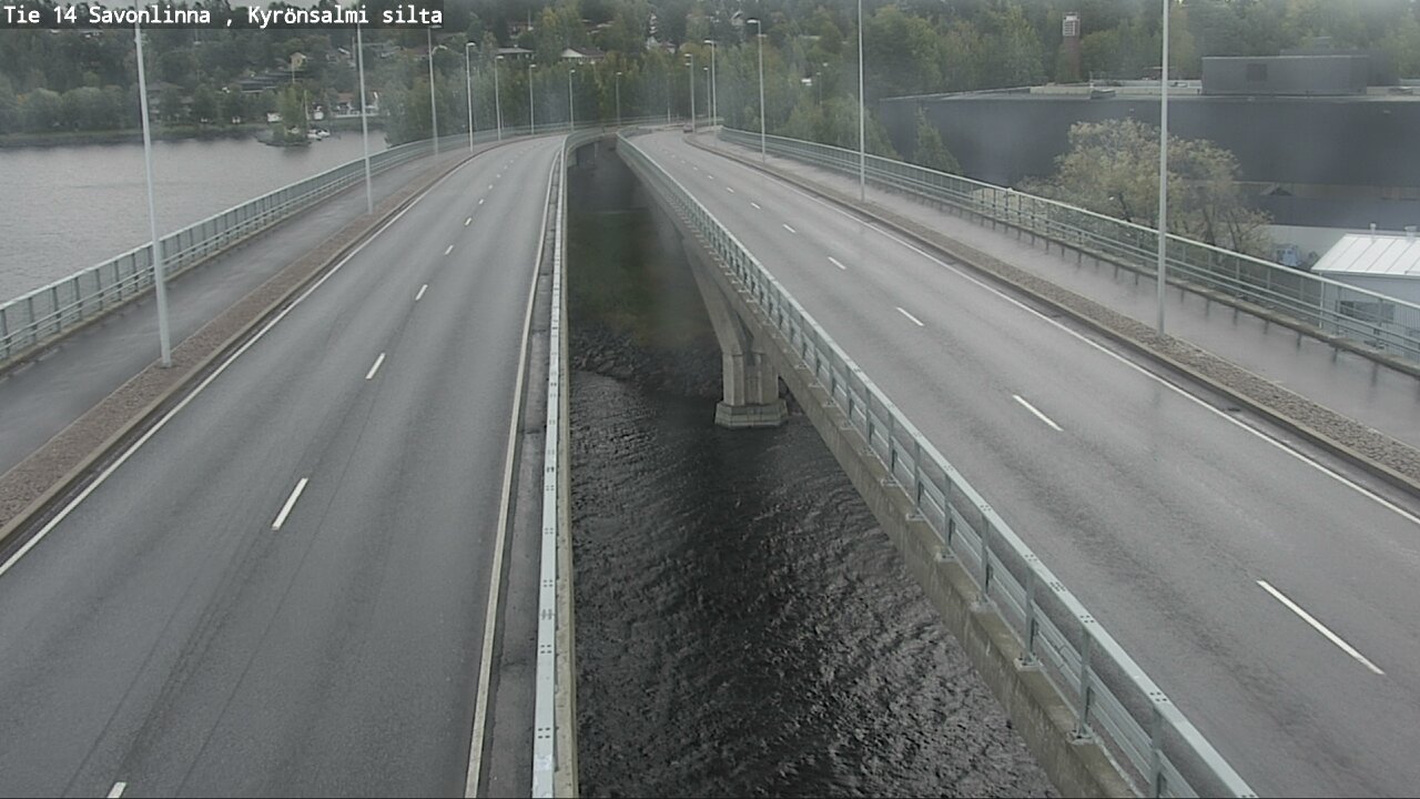 Weather Camera Image Road 14 Savonlinna, Kyrönsalmi, Savonlinna, Etelä-Savo