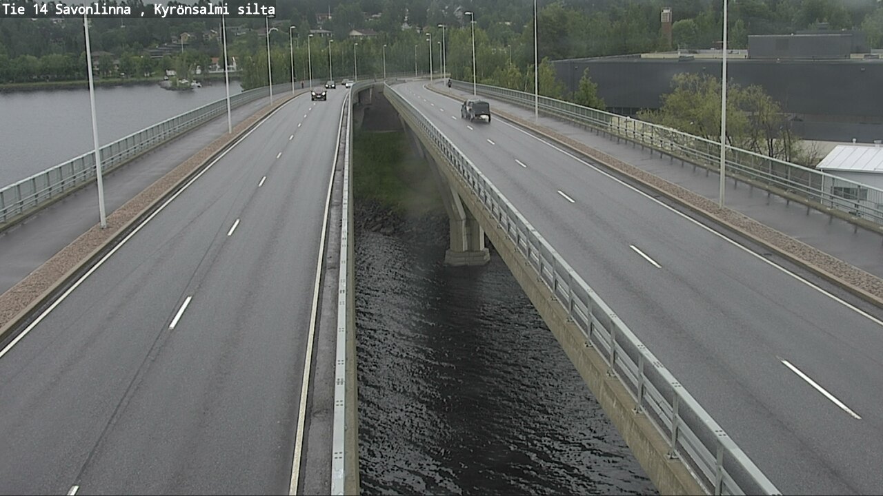 Weather Camera Image Road 14 Savonlinna, Kyrönsalmi, Savonlinna, Etelä-Savo