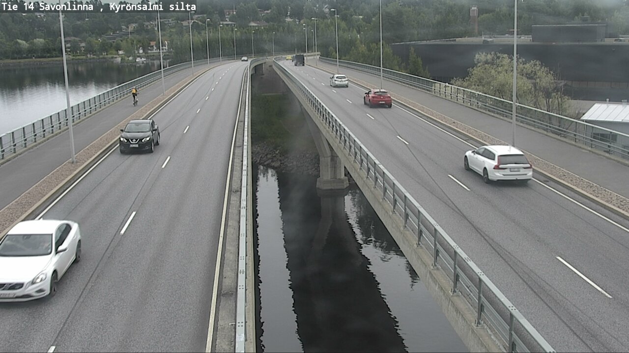 Weather Camera Image Road 14 Savonlinna, Kyrönsalmi, Savonlinna, Etelä-Savo