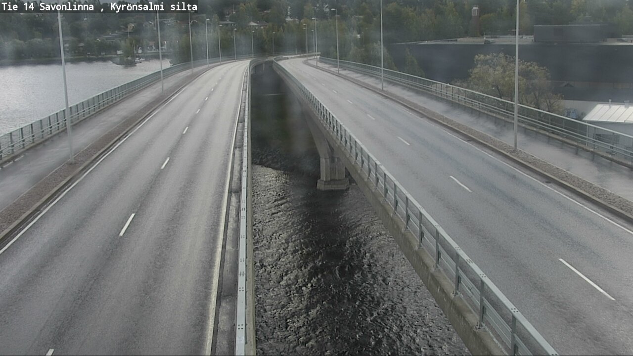 Weather Camera Image Road 14 Savonlinna, Kyrönsalmi, Savonlinna, Etelä-Savo