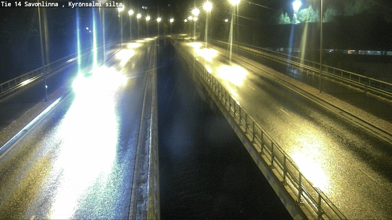 Weather Camera Image Road 14 Savonlinna, Kyrönsalmi, Savonlinna, Etelä-Savo