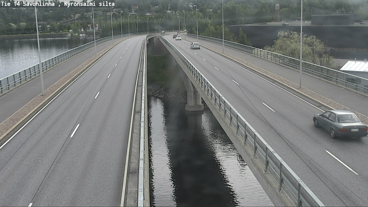 Weather Camera Image Road 14 Savonlinna, Kyrönsalmi, Savonlinna, Etelä-Savo