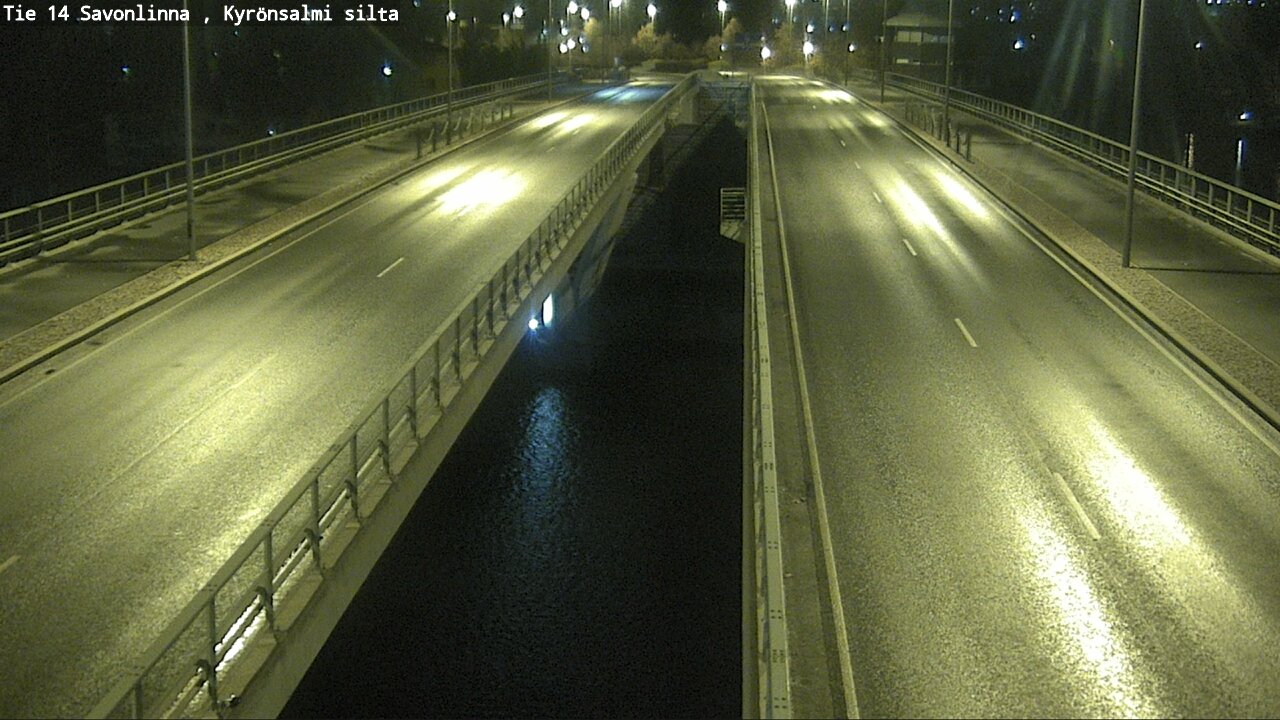 Weather Camera Image Road 14 Savonlinna, Kyrönsalmi, Savonlinna, Etelä-Savo