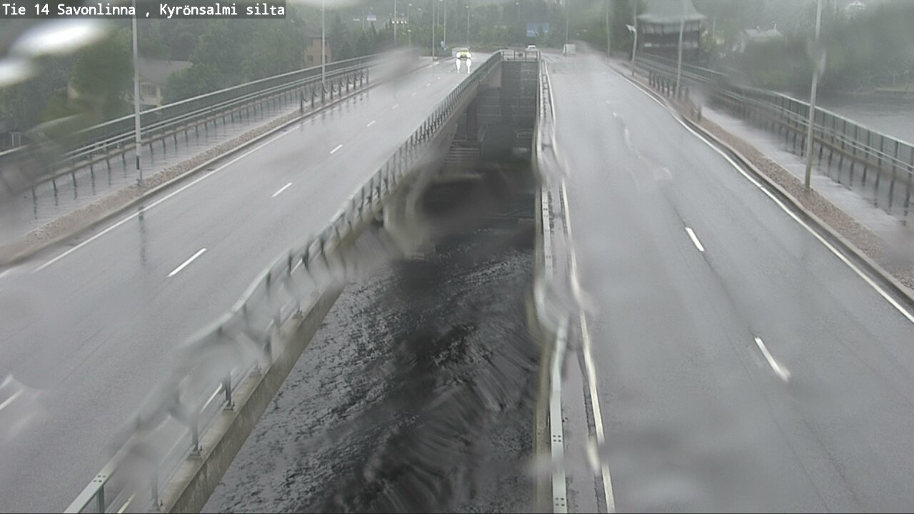 Weather Camera Image Road 14 Savonlinna, Kyrönsalmi, Savonlinna, Etelä-Savo