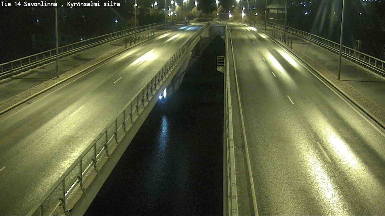 Weather Camera Image Väg 14 Nyslott, Kyrönsalmi, Savonlinna, Etelä-Savo