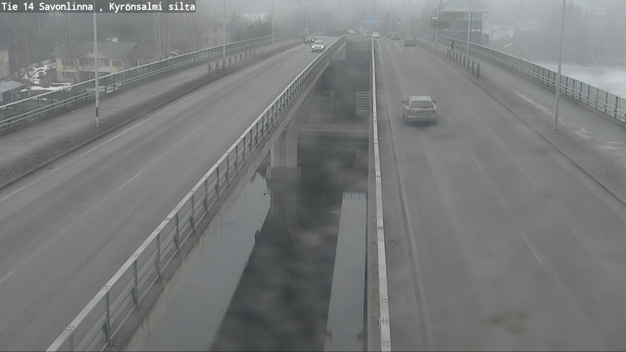 Weather Camera Image Väg 14 Nyslott, Kyrönsalmi, Savonlinna, Etelä-Savo