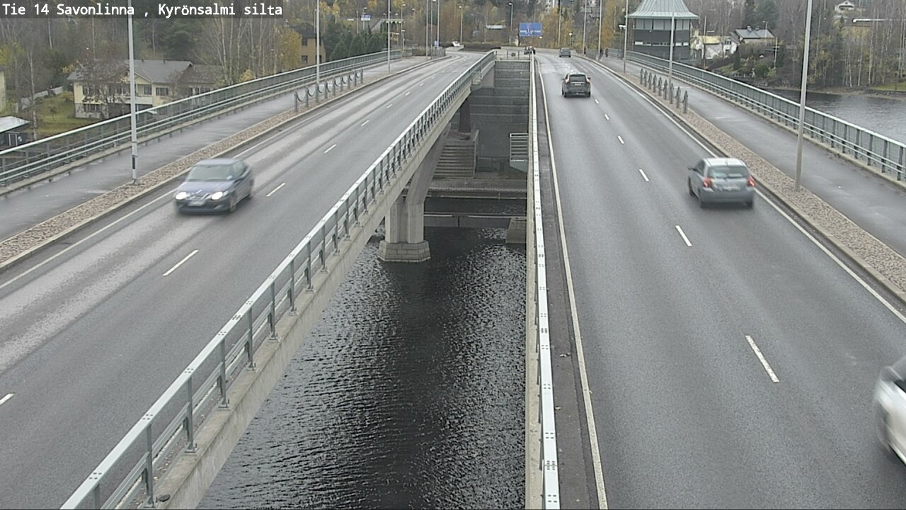 Weather Camera Image Väg 14 Nyslott, Kyrönsalmi, Savonlinna, Etelä-Savo