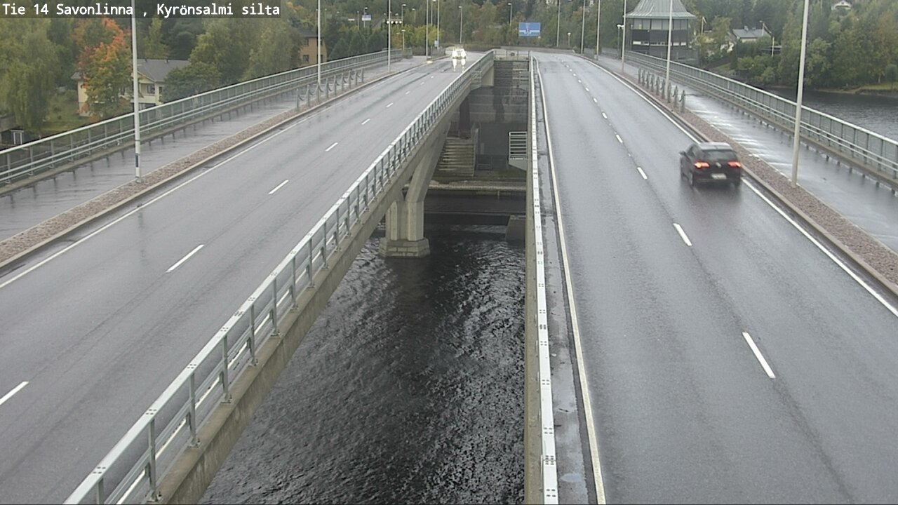 Weather Camera Image Road 14 Savonlinna, Kyrönsalmi, Savonlinna, Etelä-Savo