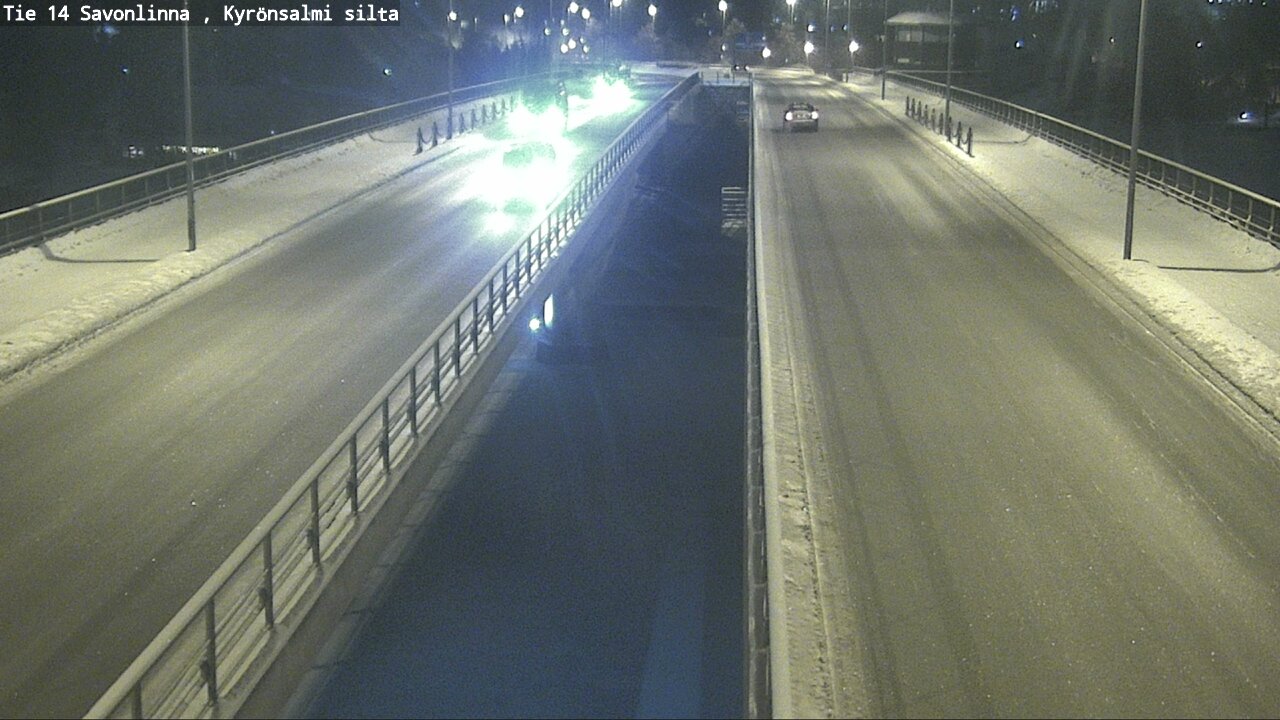 Weather Camera Image Väg 14 Nyslott, Kyrönsalmi, Savonlinna, Etelä-Savo