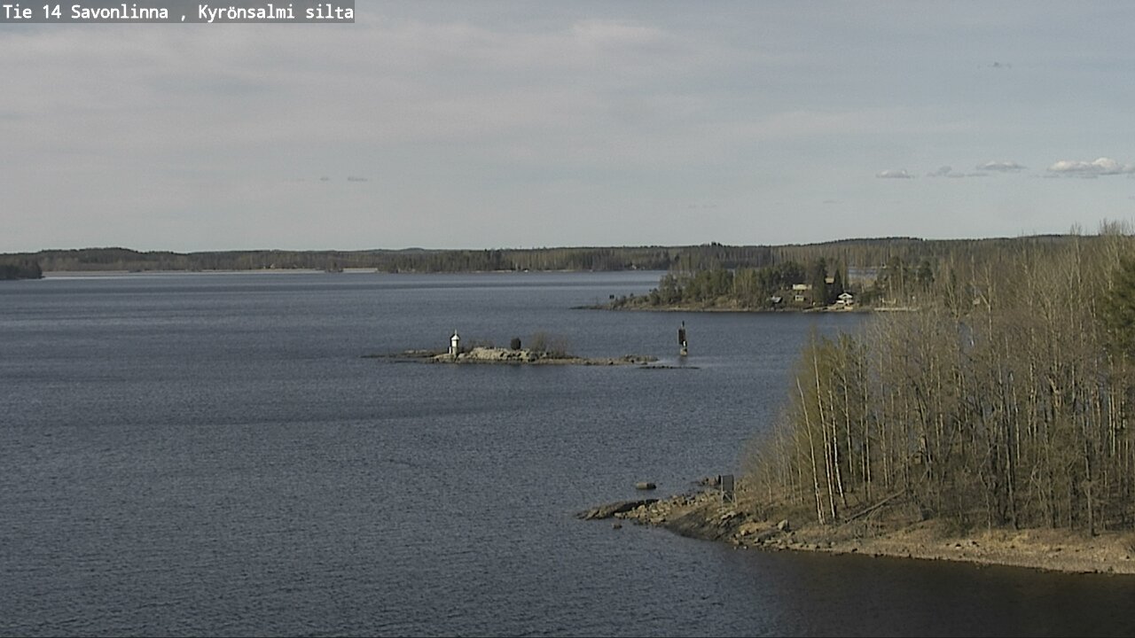 Weather Camera Image Väg 14 Nyslott, Kyrönsalmi, Savonlinna, Etelä-Savo
