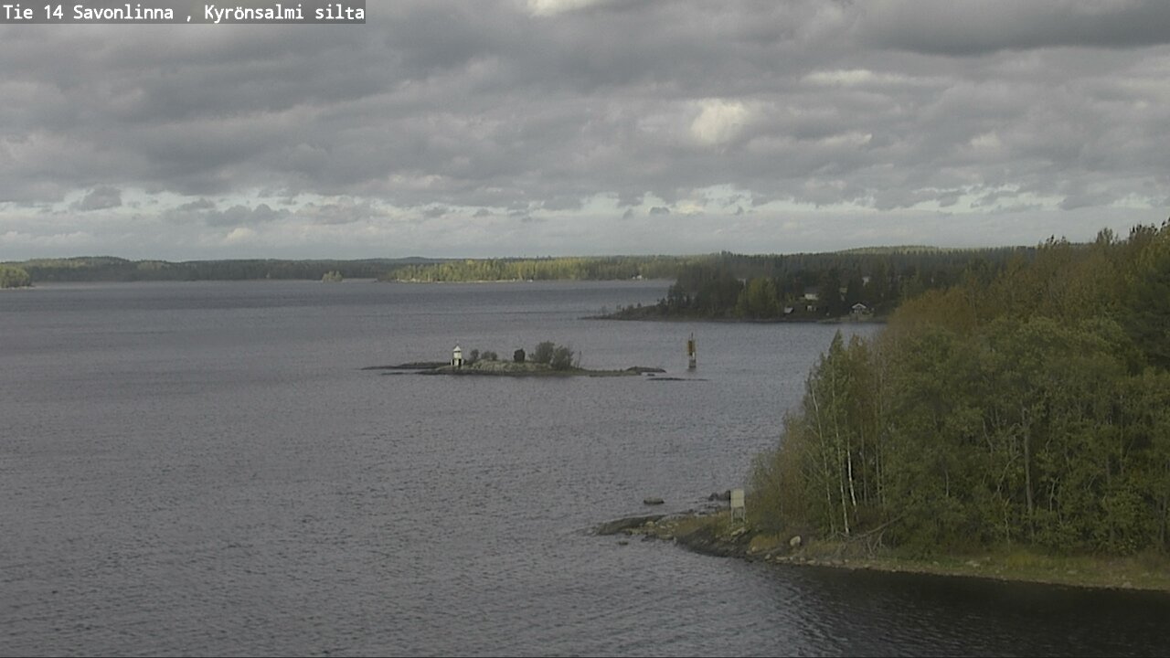 Weather Camera Image Väg 14 Nyslott, Kyrönsalmi, Savonlinna, Etelä-Savo